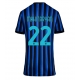 Inter Milan Henrikh Mkhitaryan #22 Replike Domaci Dres za Ženska 2025-26 Kratak Rukav